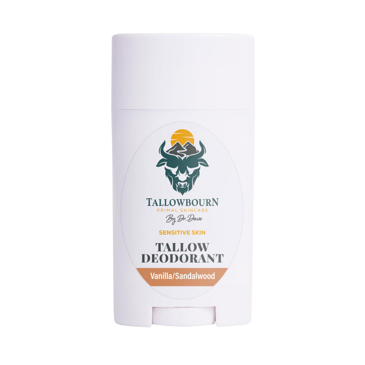 Tallowbourn Sensitive Skin Deodorant front packaging for everyday use