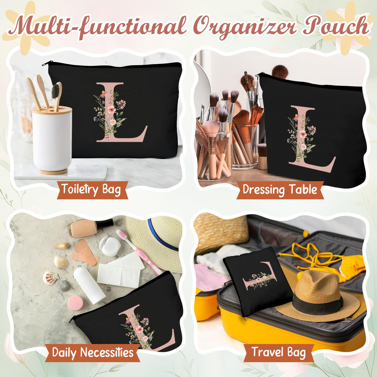 Talltalk gift set in black with gold motifs ideal for occasions