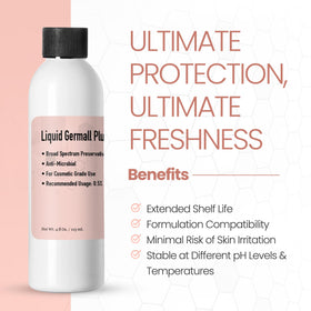 Germall Plus lotion formulation demonstrates compatibility with surfactants