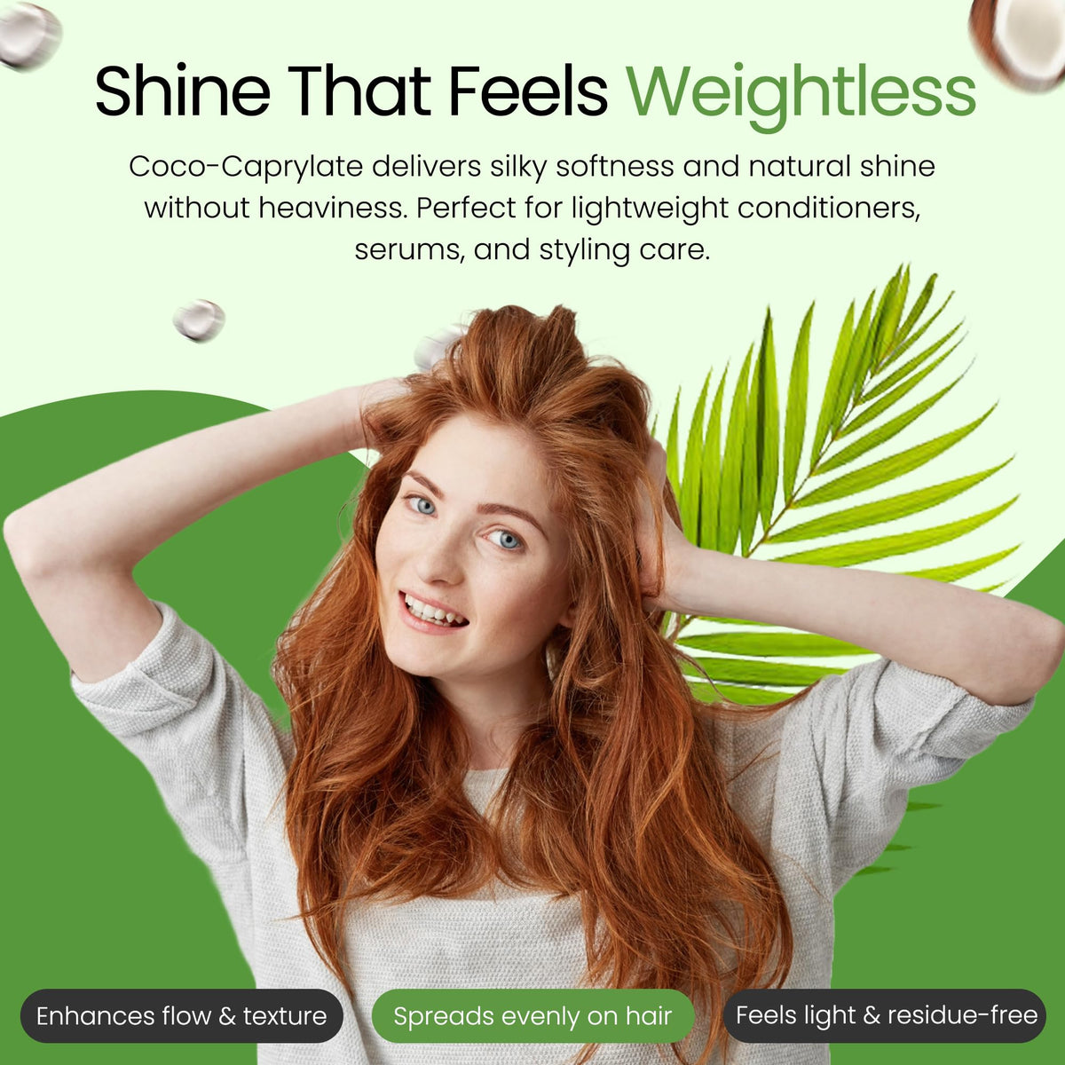Talsen Coco Caprylate Oil serum formulation shot hints at versatile skincare bases