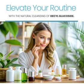 Talsen Decyl Glucoside moisturizing feature close-up suggests degreasing yet gentle cleansing.