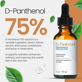 D-Panthenol emulsion-ready base blends with water-based cosmetics from Talsen.