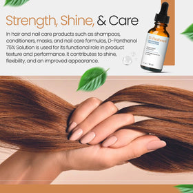 Close-up label emphasizes cosmetic grade quality and external-use guidance.