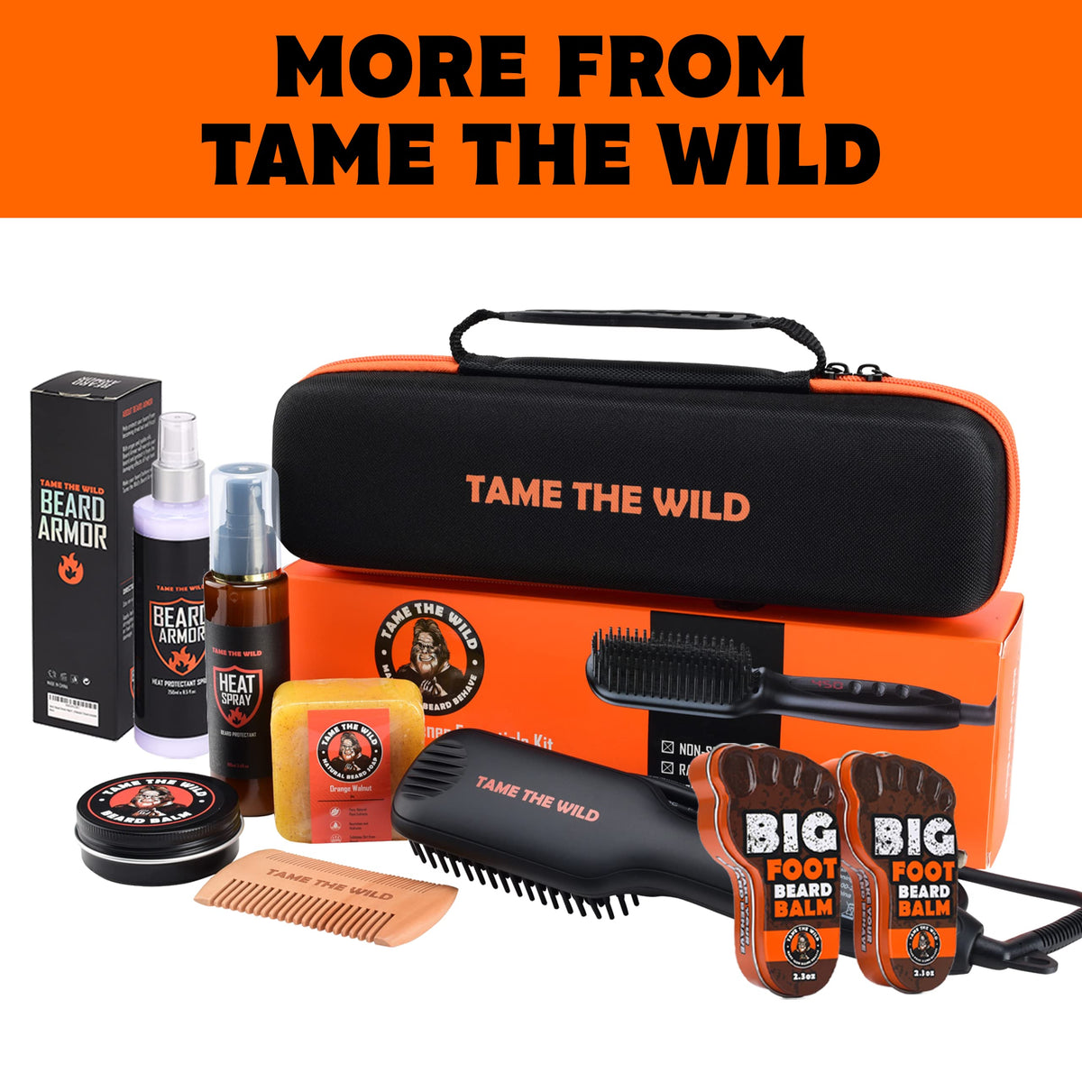 TAME THE WILD easy grooming to save time and effort.