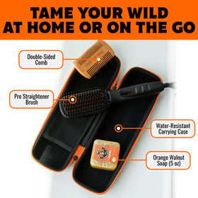 TAME THE WILD beard soap cleansing and conditioning the beard