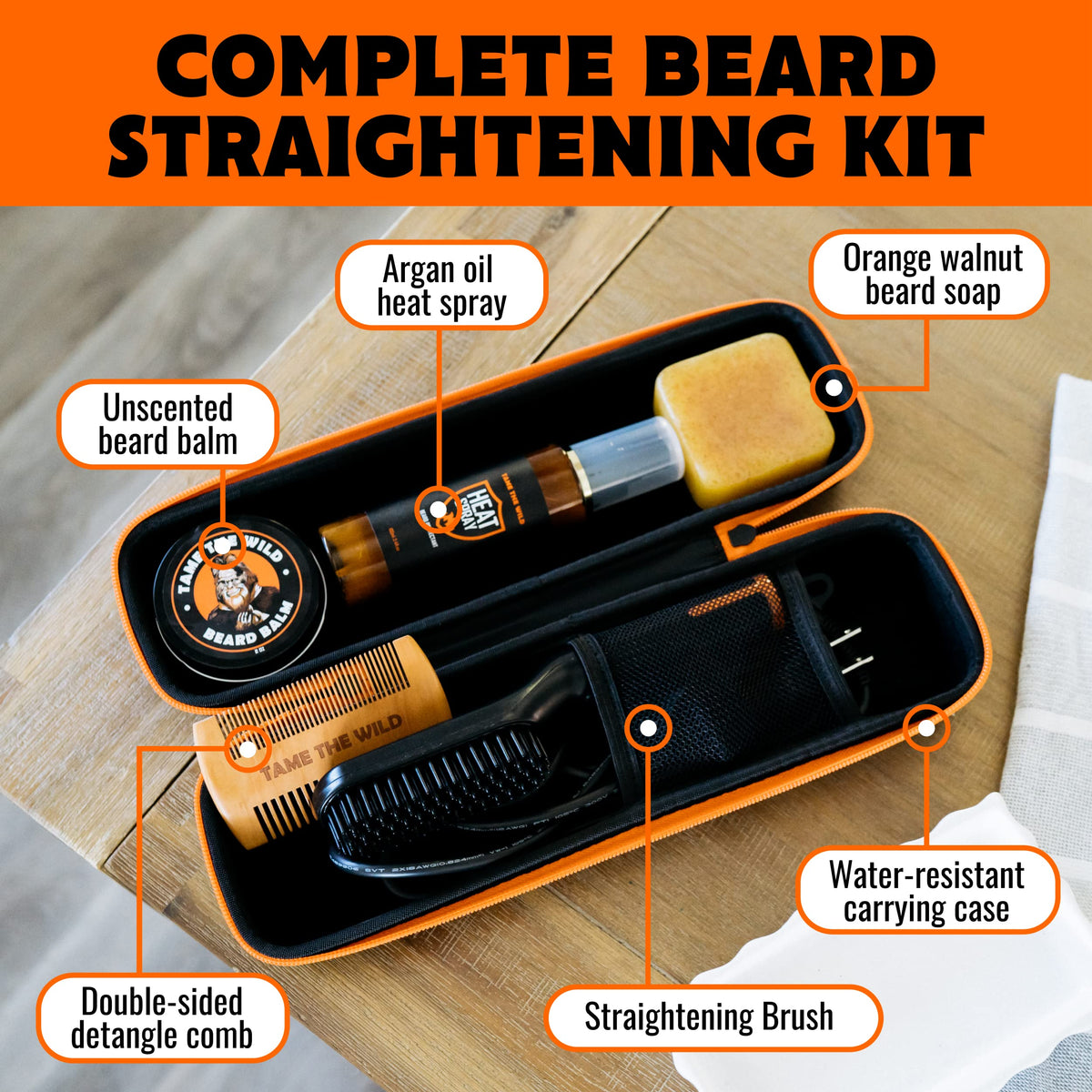 Tame the Wild beard soap cleansing beard and skin for a fresh start