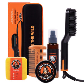 Tame the Wild all-in-one kit displayed as a complete grooming solution