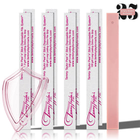 Tammy Taylor 100 Grit nail file top view for precise acrylic shaping and quick prep.