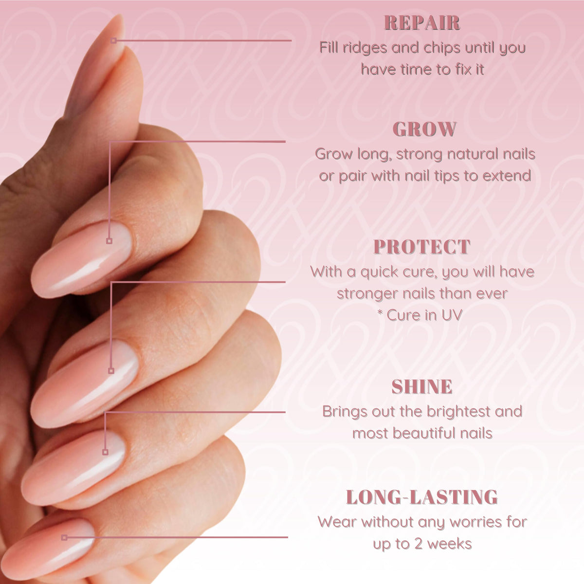 Tammy Taylor Glass Slipper on nails with high gloss and protection
