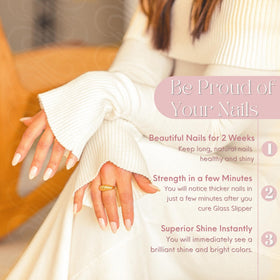 Tammy Taylor Glass Slipper no-wipe formula prevents post-cure smudges