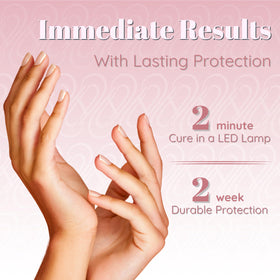 Tammy Taylor Glass Slipper cures quickly under UV/LED lights