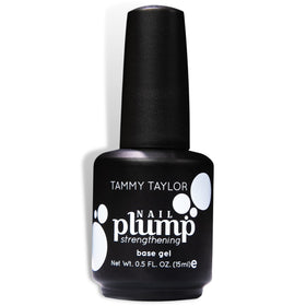Tammy Taylor Plump Builder Gel bottle with clear finish for nails