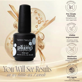 Tammy Taylor Plump Builder Gel ridge filler base on smooth nails