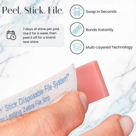 Tammy Taylor thick toenail file demonstrates comfort and precision for home pedicures