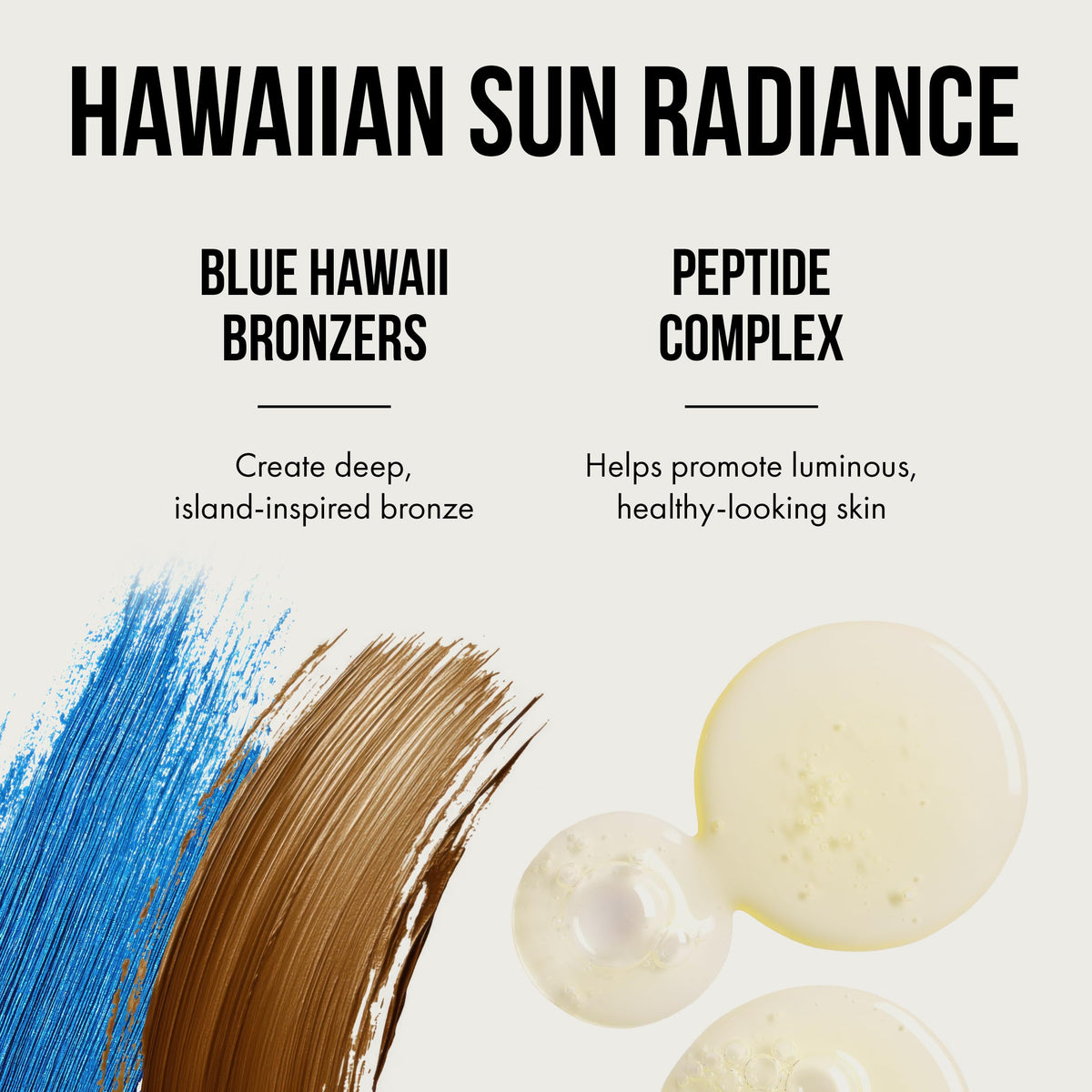 Tan Asz U Aloha Beaches label graphics communicates vegan, clean beauty credentials you can trust