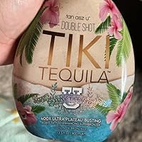 Tan ASZ U Tiki Tequila 400X hydrating skin image illustrating nourished, silky feel after application