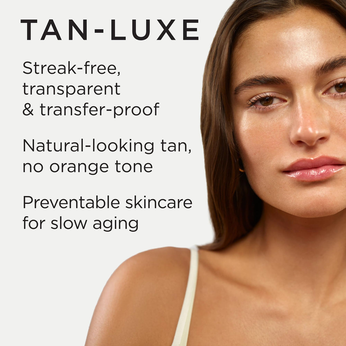 Tan-Luxe The Illuminator bottle with glow-ready finish for a natural tan depth.
