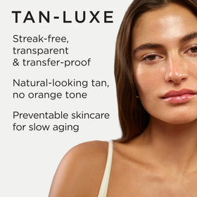 Tan-Luxe The Illuminator bottle with glow-ready finish for a natural tan depth.