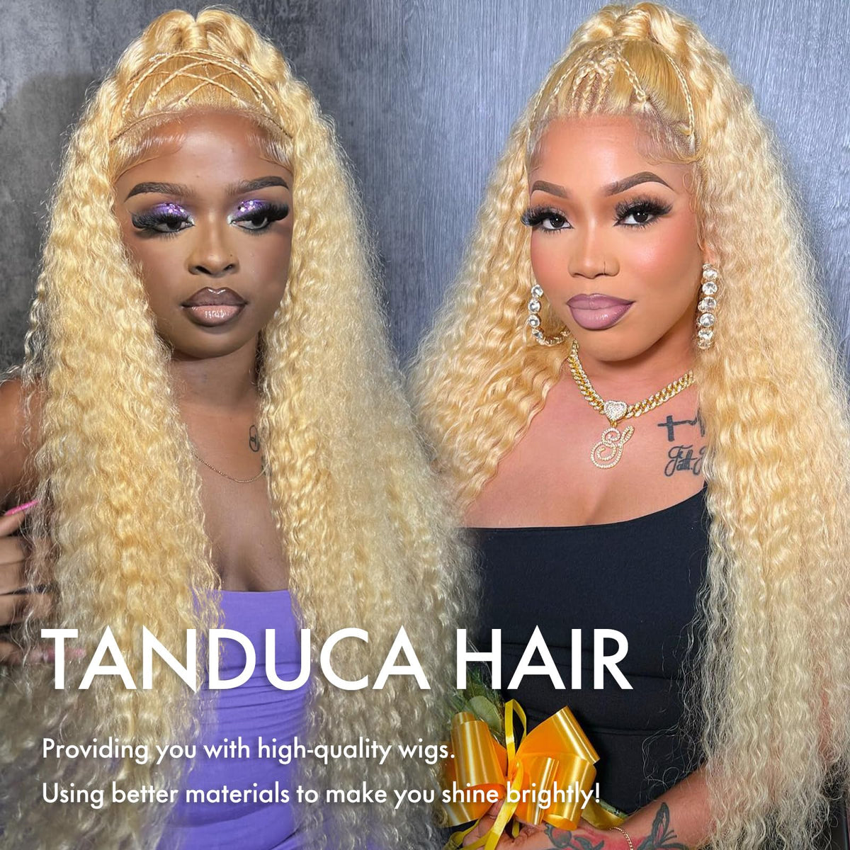 Tanduca 613 lace front wig dye friendly for custom color options.