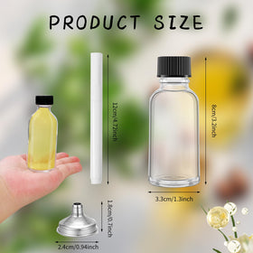 TANEMUDO vanilla extract sample bottle shows compact storage for homemade flavors