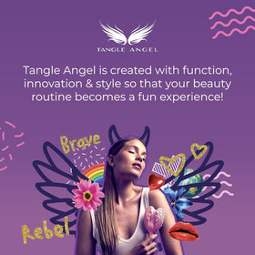 Tangle Angel detangler in daily routine for smoother hair days