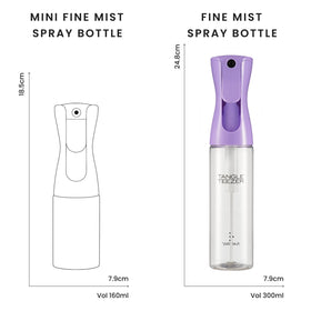 Tangle Teezer bottle reusable design supports environmentally friendly routine.