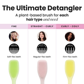 Tangle Teezer Matcha Green eco-friendly packaging showcasing sustainability.