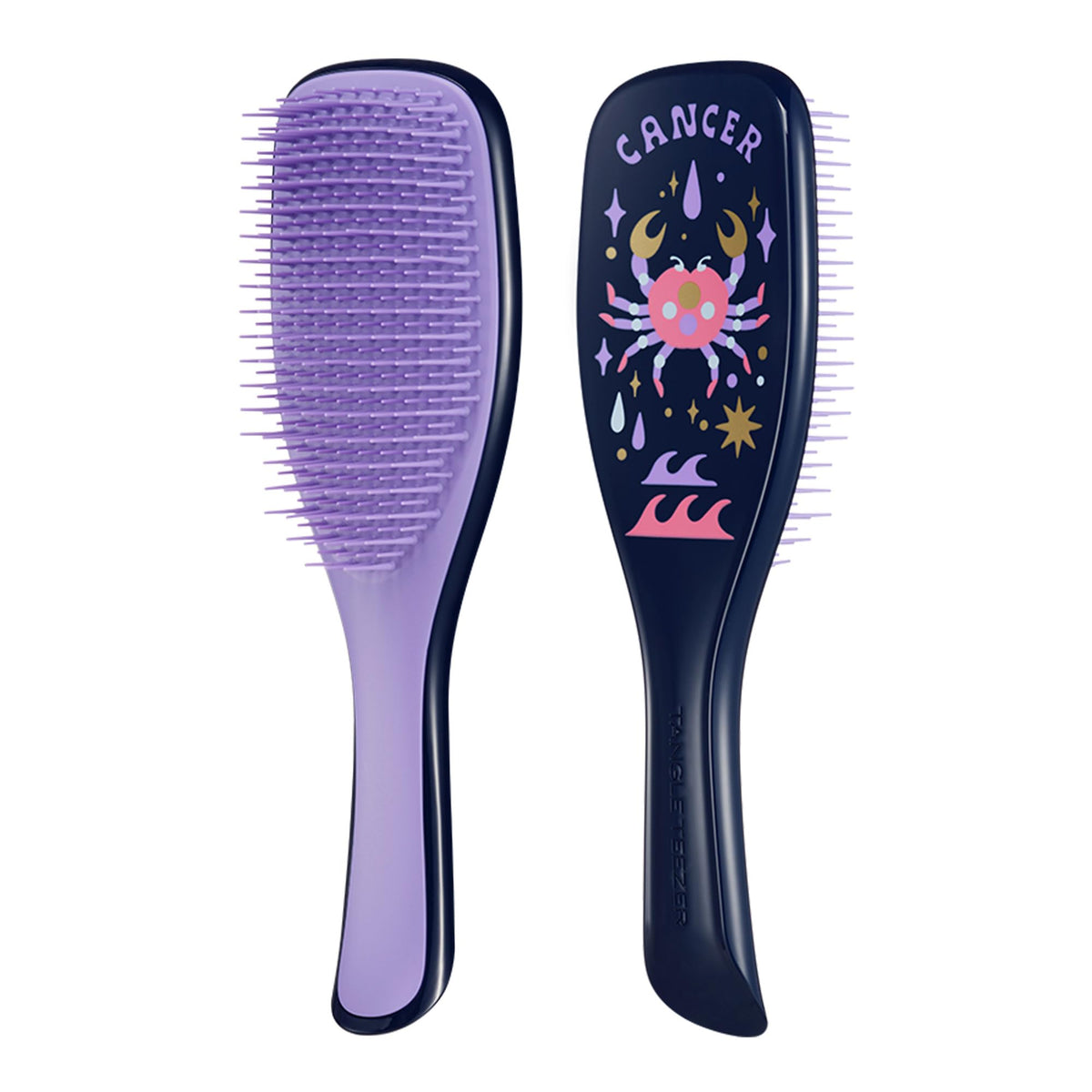 Tangle Teezer Zodiac ergonomic design fits comfortably in hand for daily use.