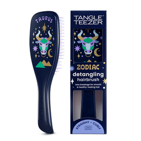 Tangle Teezer Taurus Zodiac Ultimate Detangler front view for knot-free detangling.