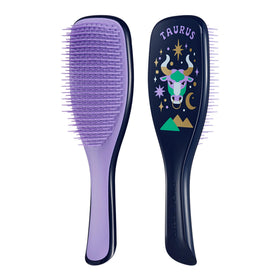 Tangle Teezer Taurus Zodiac Detangler on shelf highlighting zodiac styling.
