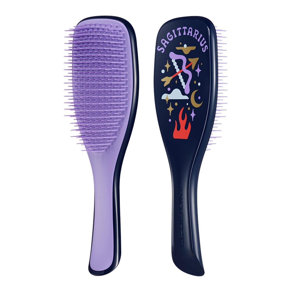 Tangle Teezer Sagittarius edition helps minimize knots and frizz.