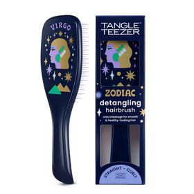 Tangle Teezer Virgo detangler front view shows knot-free detangling.