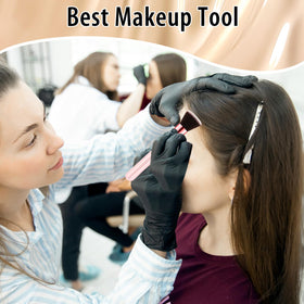 Tanlade gift-ready makeup brush set pink ideal as a thoughtful present.