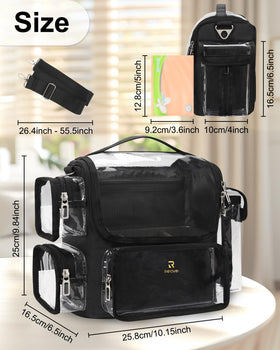 TANTO detachable shoulder strap for versatile carrying options.