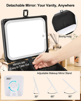 TANTO professional 3-color fill light for accurate skin tone.
