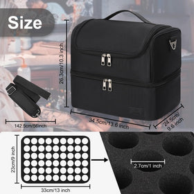 TANTO case exterior and lining providing rugged protection during travel.