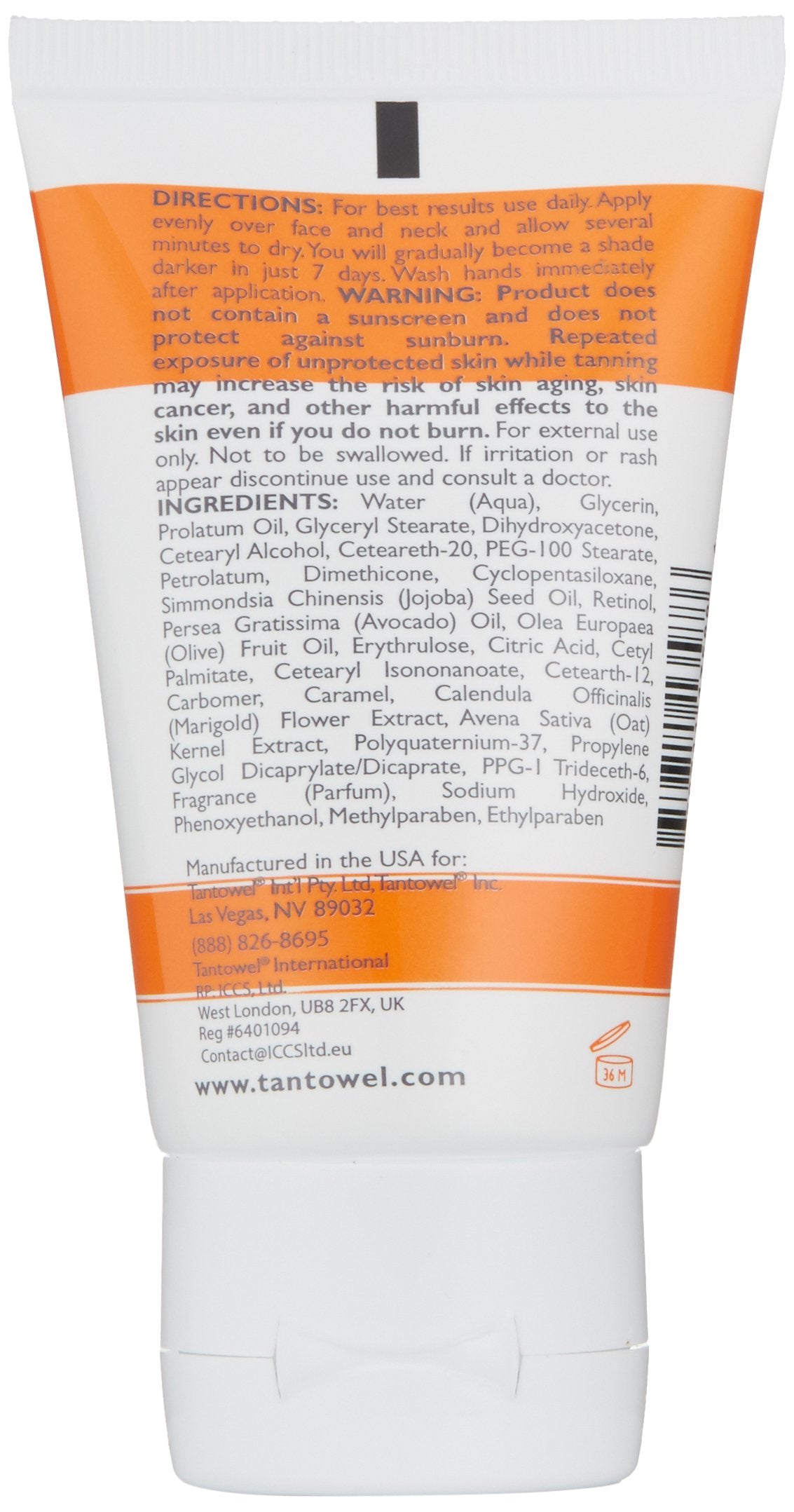 TanTowel On The Glow cream texture—hydrating daily moisturizer that blends tan smoothly.