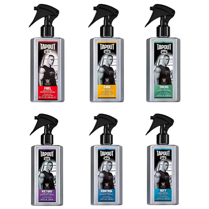 Tapout Core 8 oz bottle, ideal daily wear with a bold spicy-musky scent.