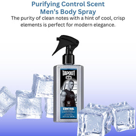 Tapout Defy 8 oz bottle, fresh clean scent for everyday confidence.