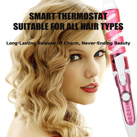 Tarjenle intelligent temperature control wand maintains safe styling temperatures