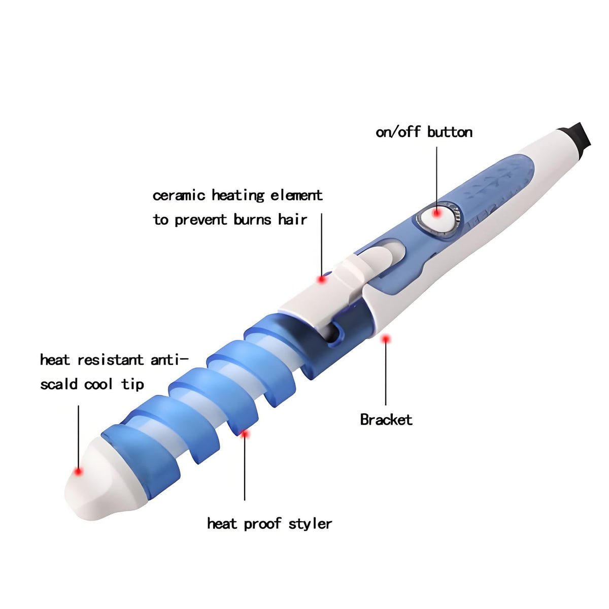 Tarjenle safety heat-insulating design prevents skin contact with hot elements