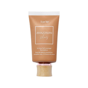 tarte Amazonian clay 16-hour foundation bottle delivering full-coverage and a soft matte finish