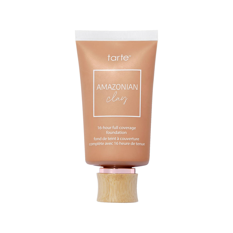 tarte Amazonian Clay 16H foundation bottle with matte finish for all-day wear