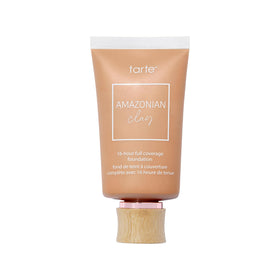 tarte Amazonian clay foundation bottle shows a soft matte finish and long wear.