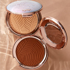 Hyaluronic moisture feature of tarte foundation helps skin stay hydrated