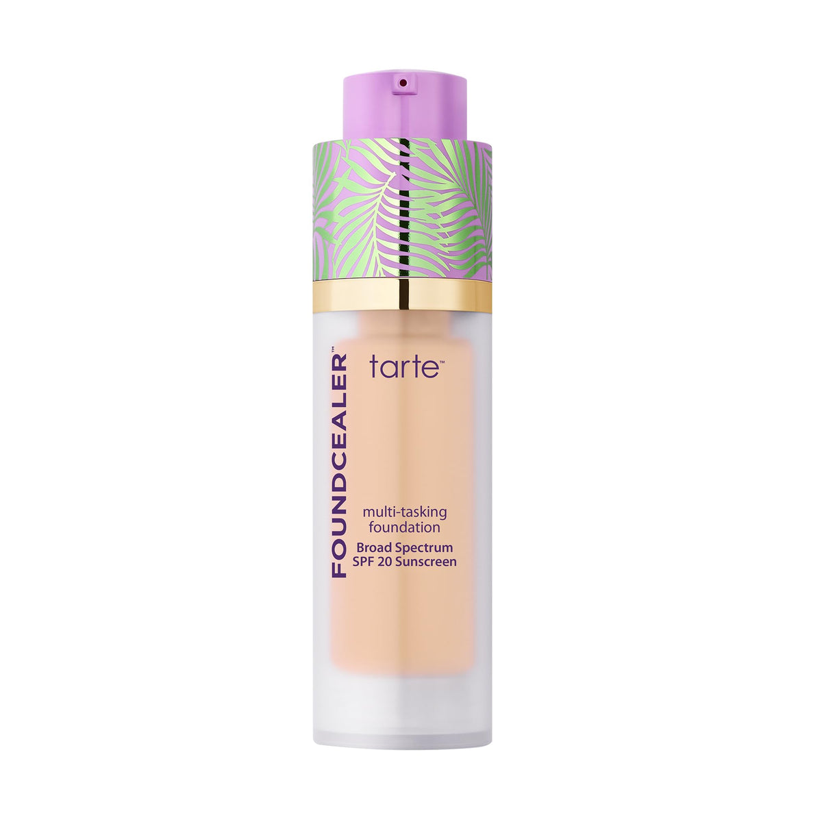 Tarte Babassu Foundcealer bottle showing dewy foundation finish
