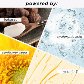 tarte babassu foundcealer natural finish on clean skin.