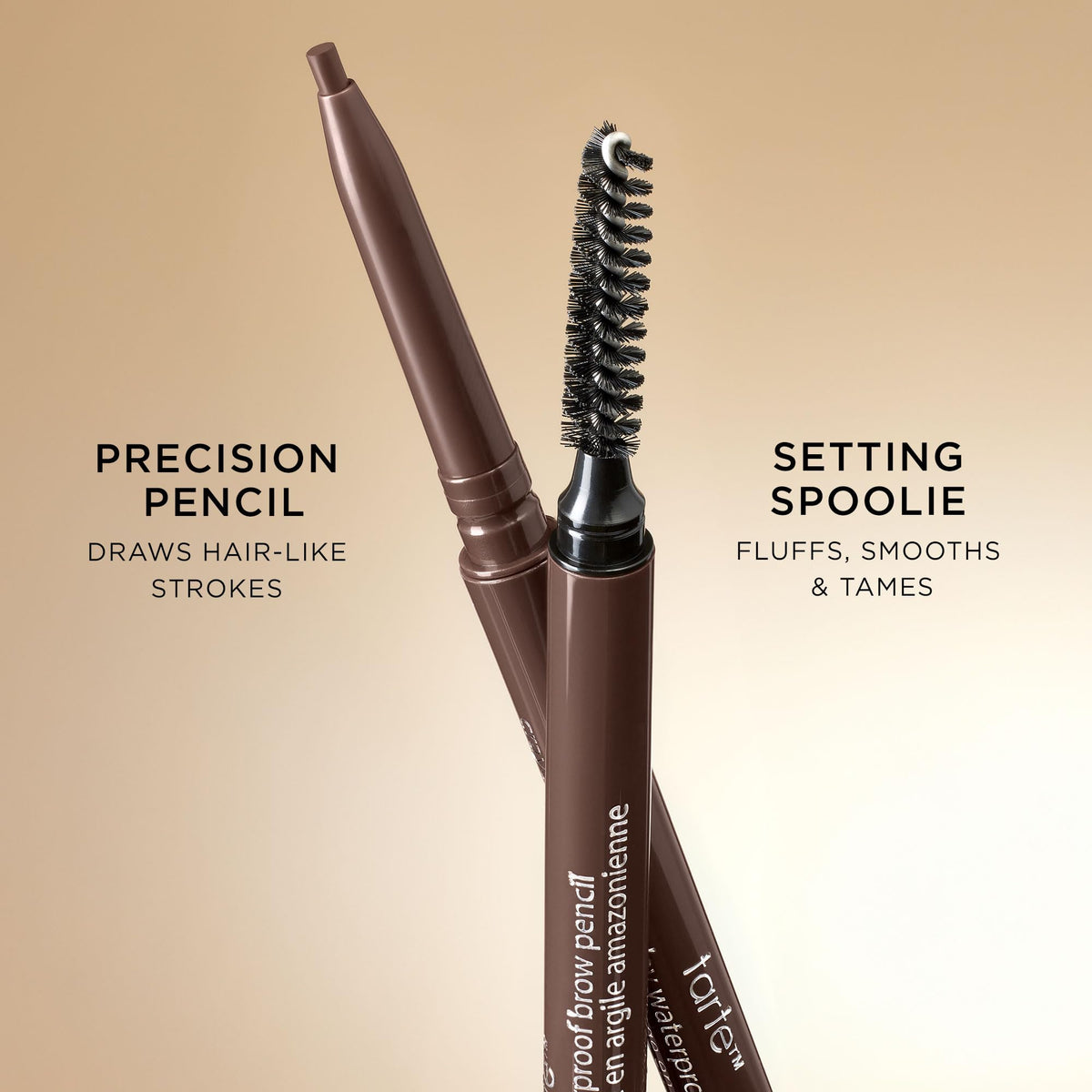 tarte brow pencil waterproof wear designed for long-lasting definition