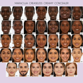 Tarte Creaseless Concealer on dark circles shows smoother, even tone.