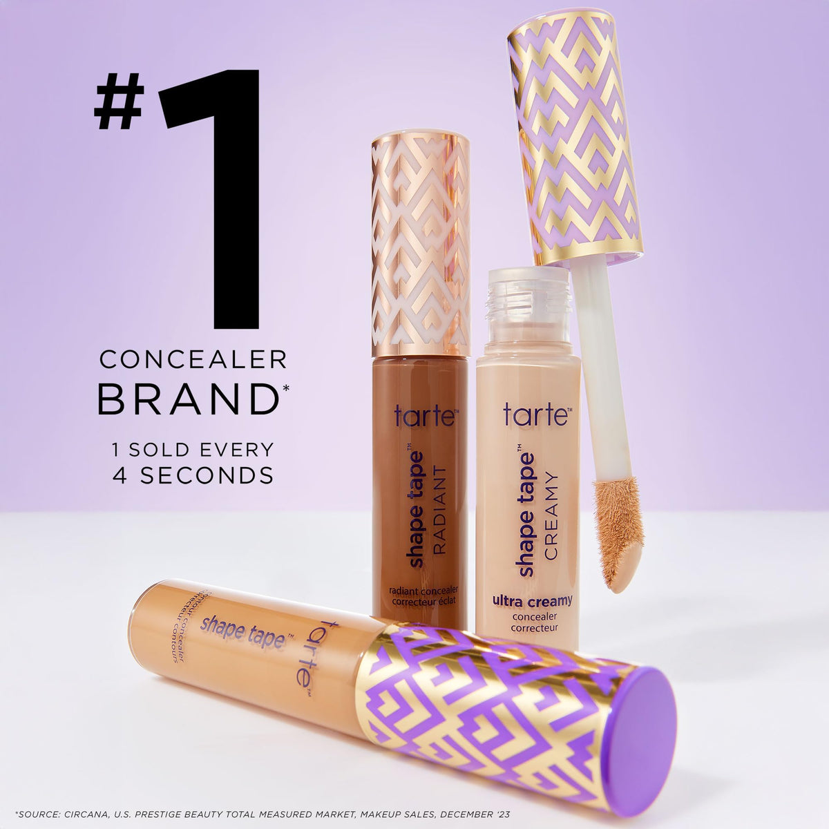 tarte duo makeup look with concealer and gloss for radiant everyday wear